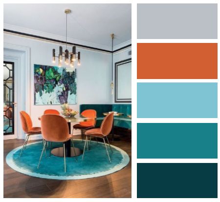 Interior Design for Living Room color palette